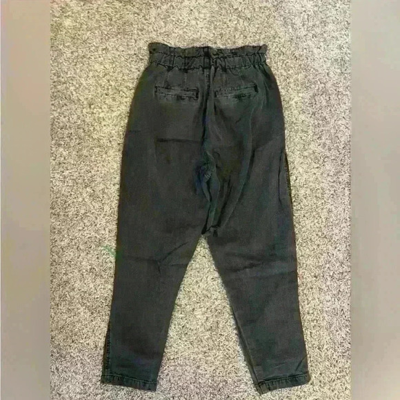 Free People Margate Pleated Paper Bag Trousers Size XS - Picture 5 of 6